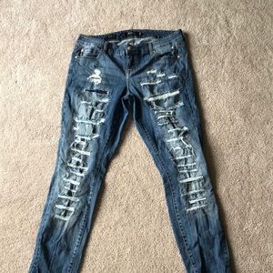 Torrid Premium Distressed Jeans
